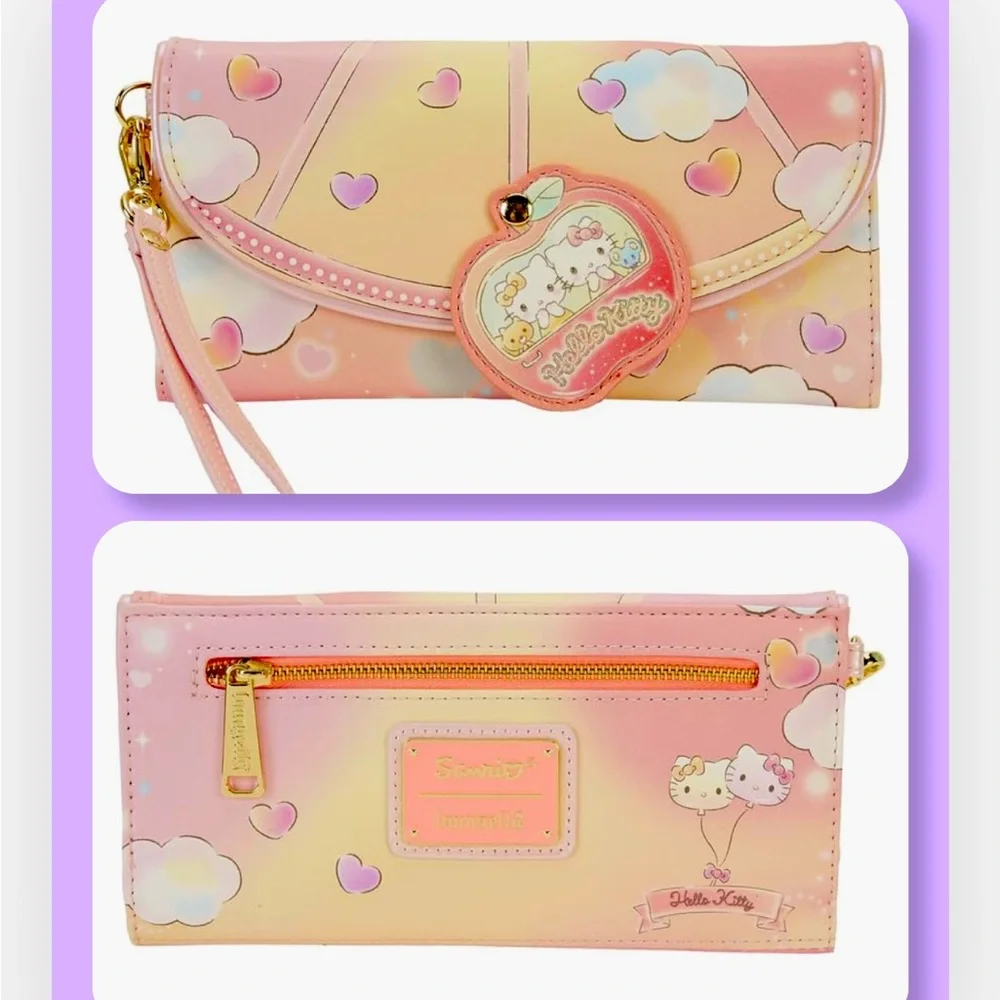 Sanrio Hello Kitty Carnival Loungefly Wrislet wallet